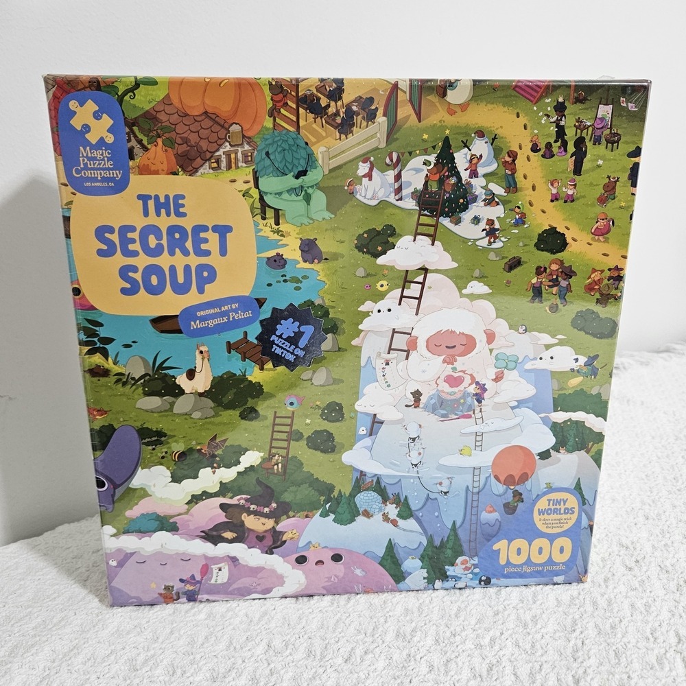 The Secret Soup • 1000 Piece Jigsaw Puzzle The Magic Puzzle Company Sealed New